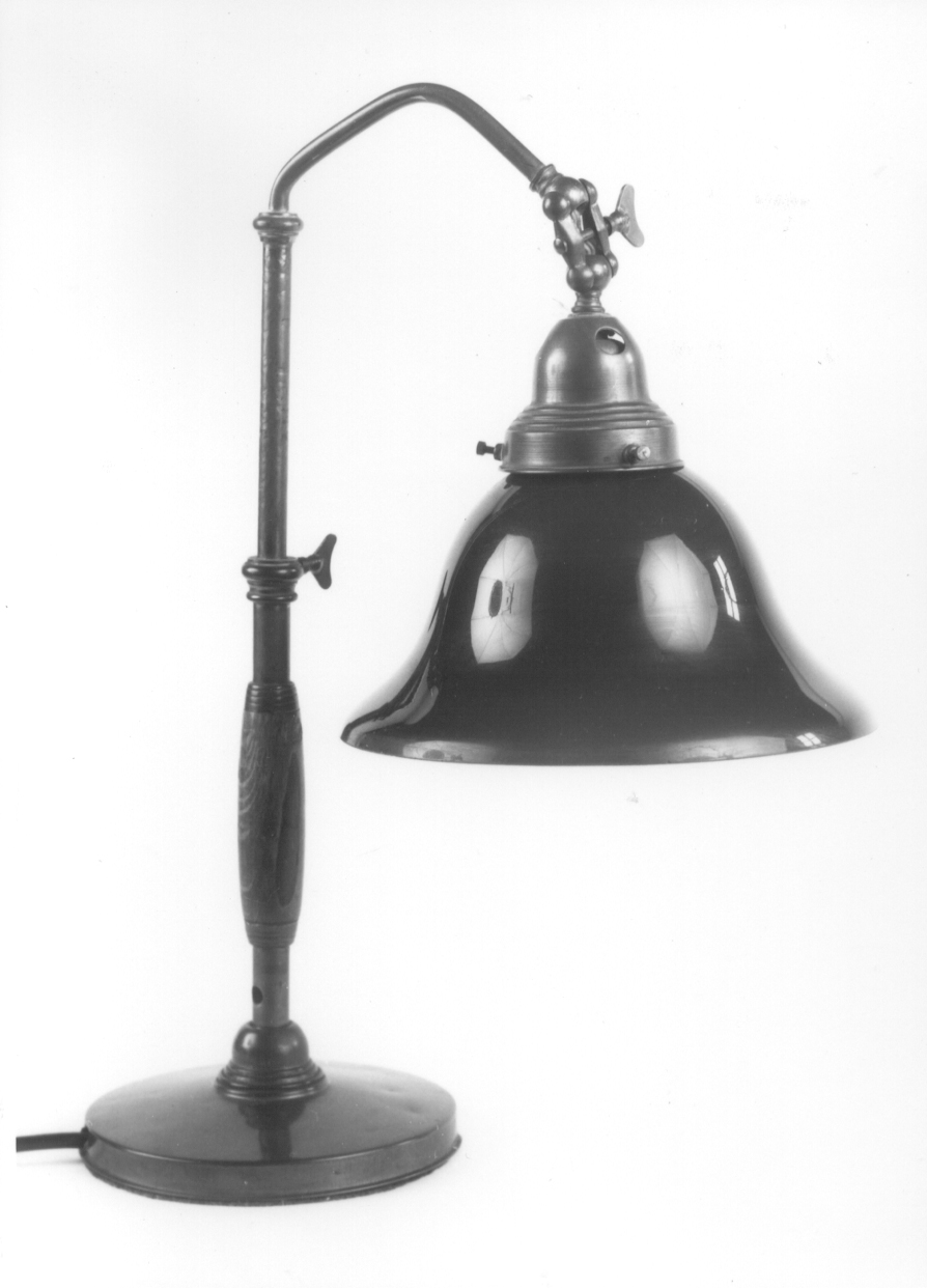 lampada da tavolo, opera isolata - produzione italiana (metà sec. XX)