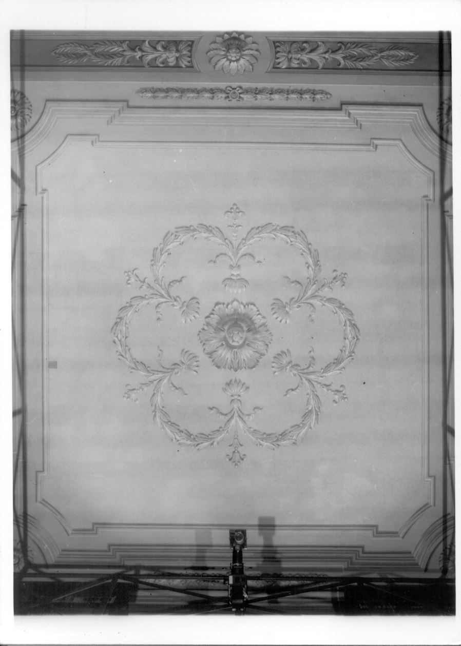 motivi decorativi geometrici e vegetali (dipinto, opera isolata) - ambito piemontese (secondo quarto sec. XX)