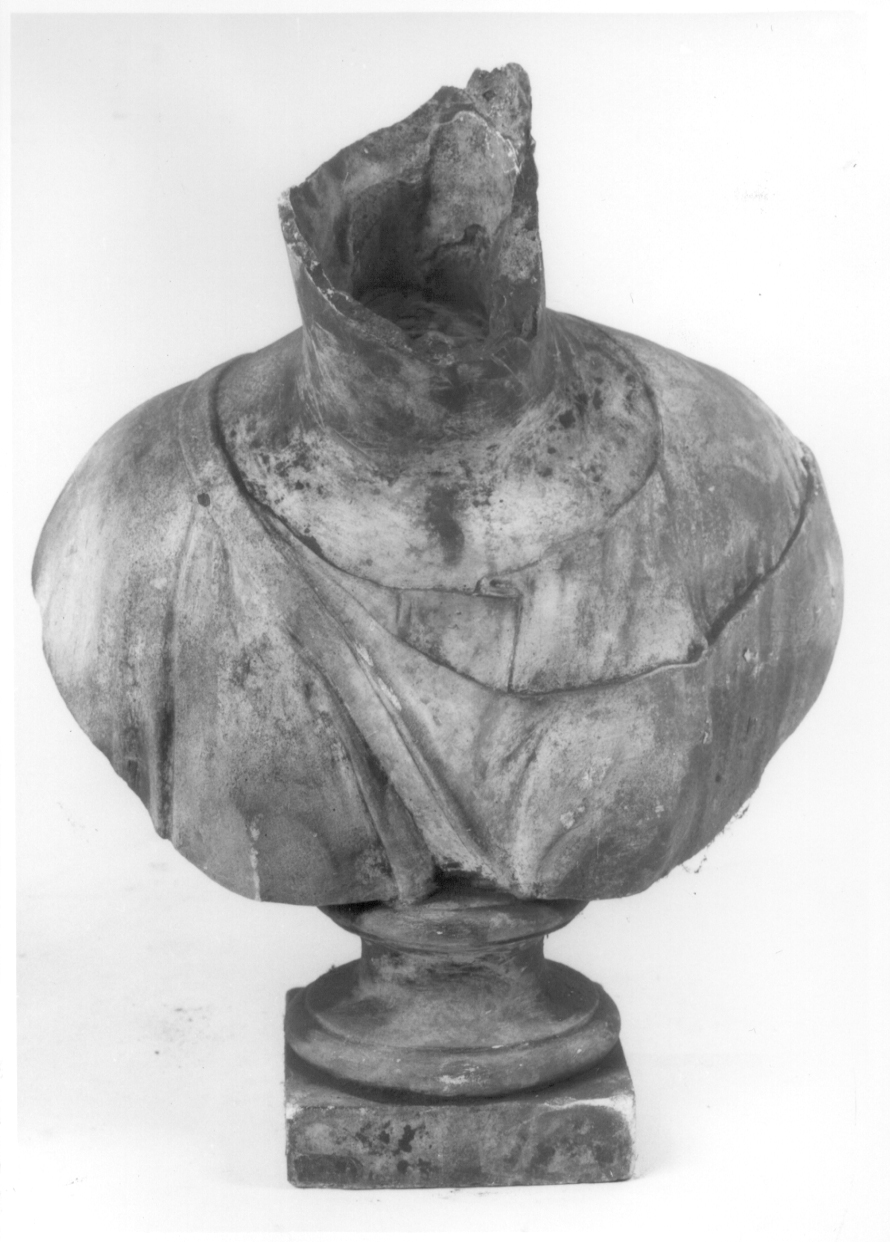 busto femminile (busto, frammento) - bottega piemontese (prima metà sec. XIX)