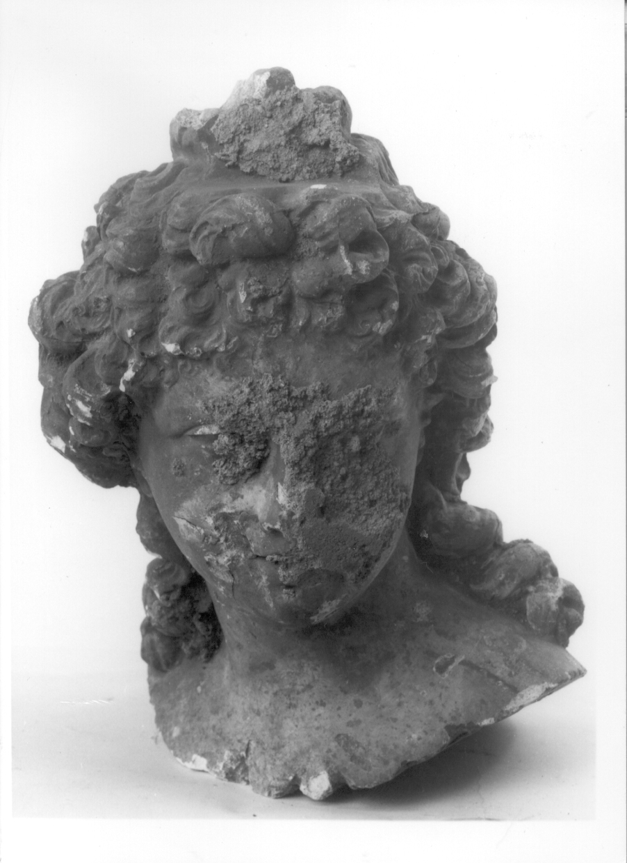 busto femminile (busto, opera isolata) - bottega piemontese (sec. XIX)