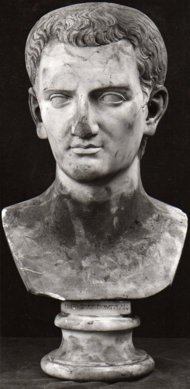 busto ritratto di Domiziano (busto, opera isolata) di Bogliani Giuseppe (secondo quarto sec. XIX)