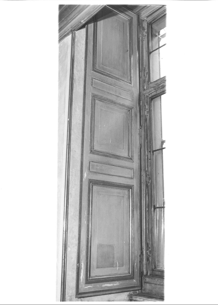 scuro di finestra, serie - bottega piemontese (prima metà sec. XX)