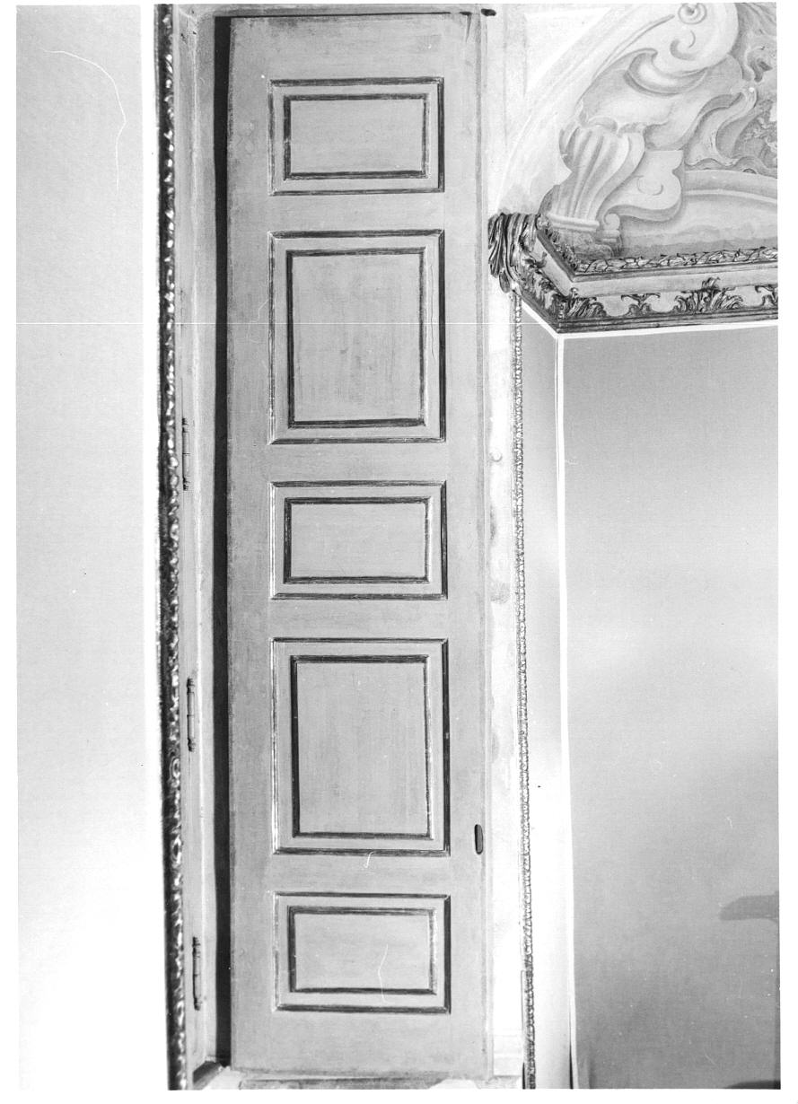 scuro di finestra, serie - bottega piemontese (primo quarto sec. XVIII)