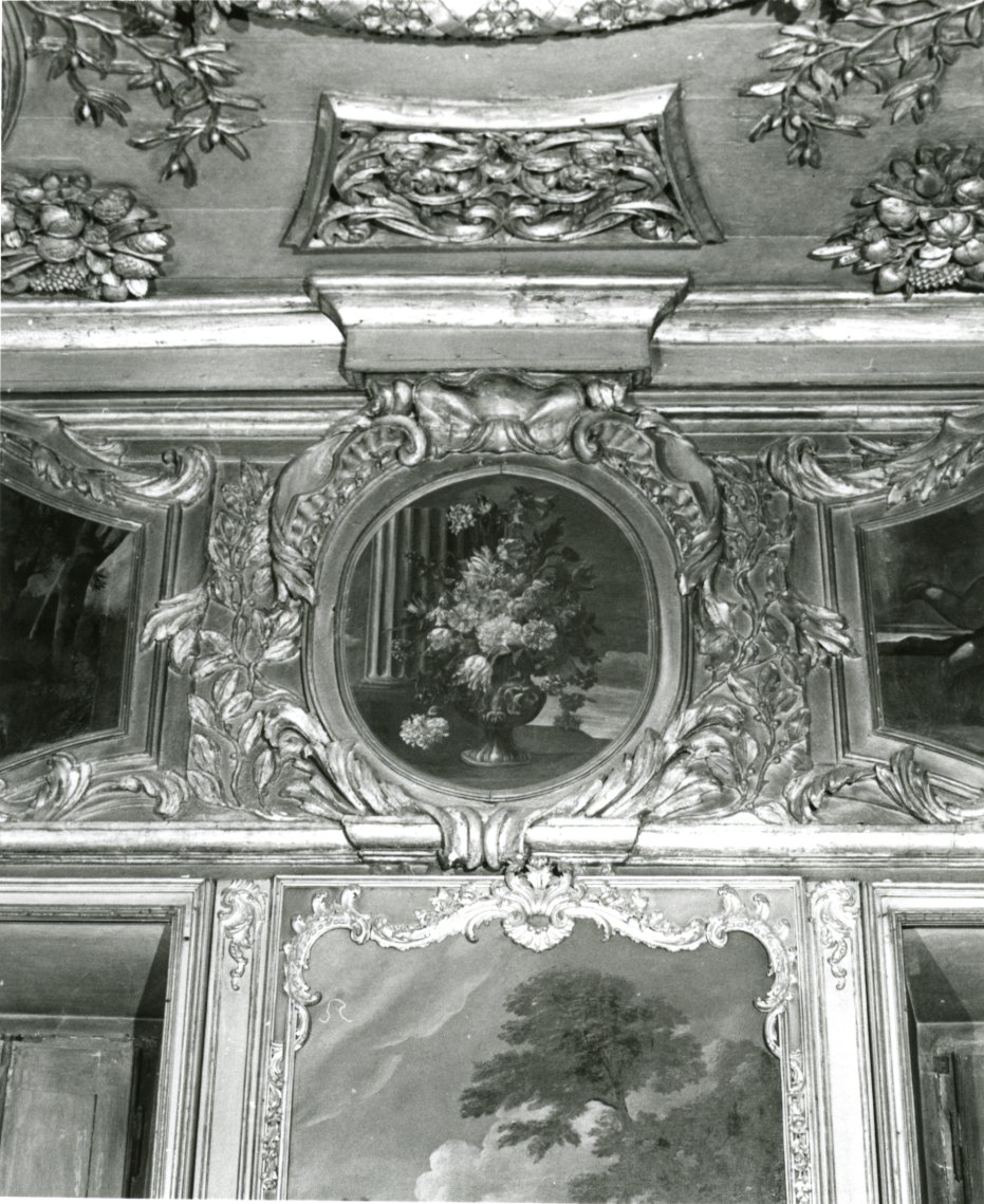 vaso con fiori (dipinto, serie) di Brambilla Giovanni Battista (fine sec. XVII)