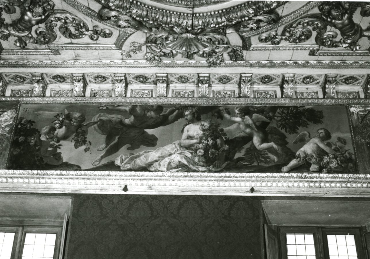 Proserpina come allegoria della primavera (dipinto, opera isolata) di Trevisani Francesco (fine sec. XVII)