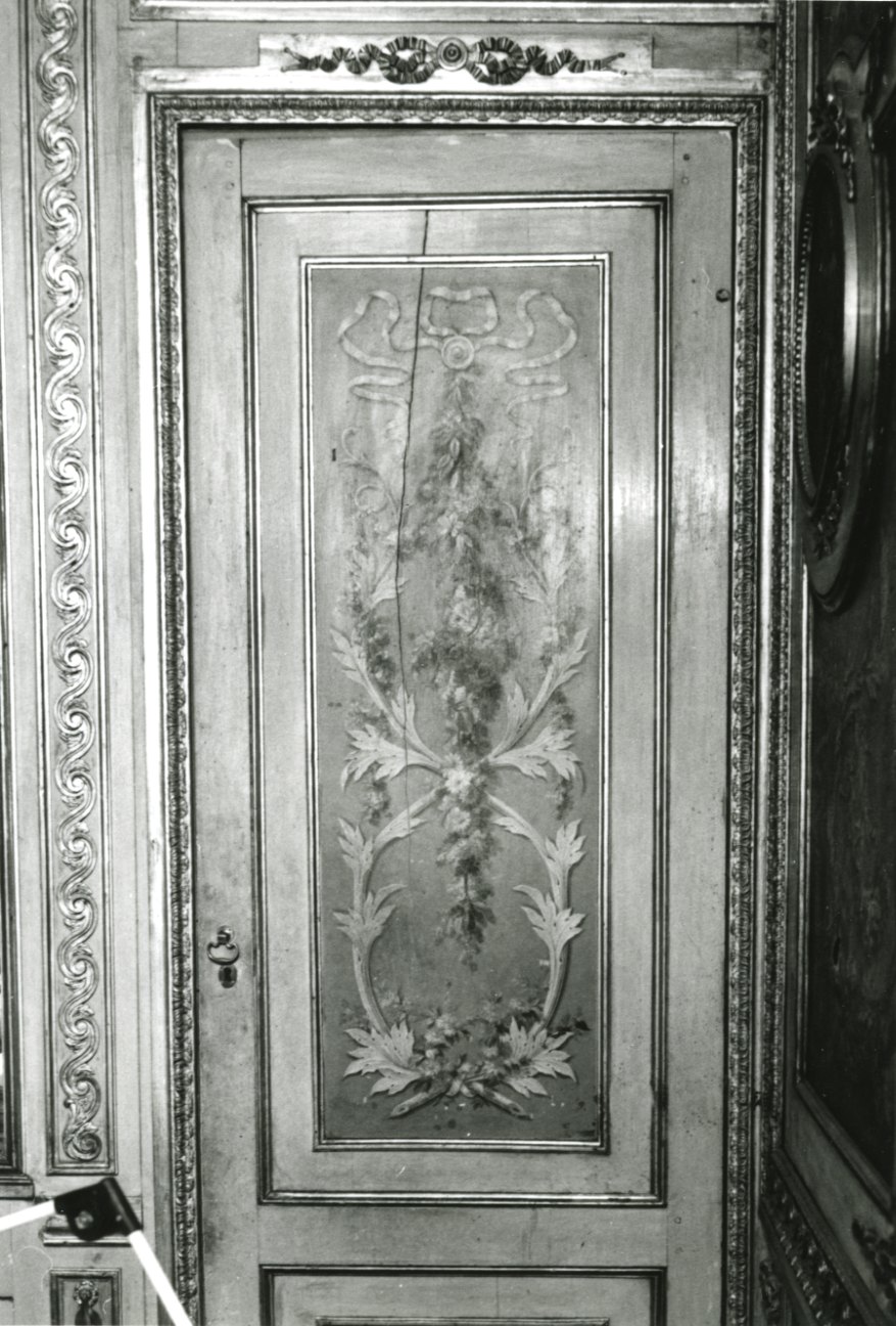 motivi decorativi vegetali (porta, serie) di Marini Leonardo (ultimo quarto sec. XVIII)