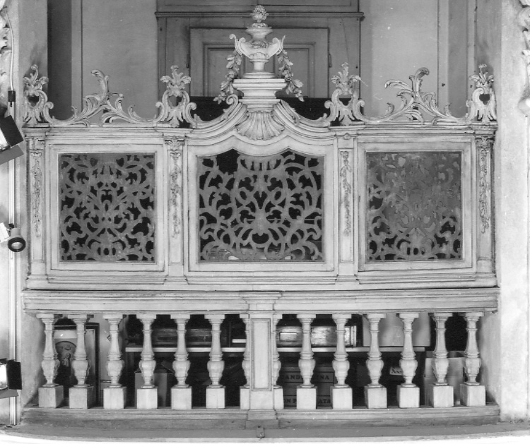 transenna, serie - bottega piemontese (sec. XVIII)