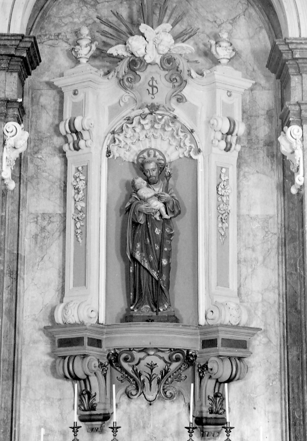 motivi decorativi (edicola, opera isolata) - bottega piemontese (fine sec. XIX)