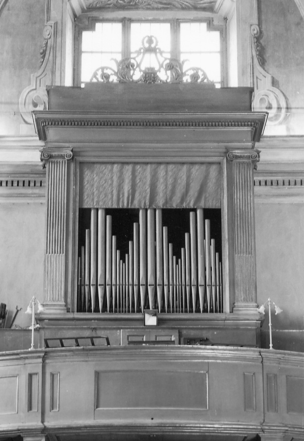 cassa d'organo, opera isolata - bottega piemontese (secondo quarto sec. XIX)