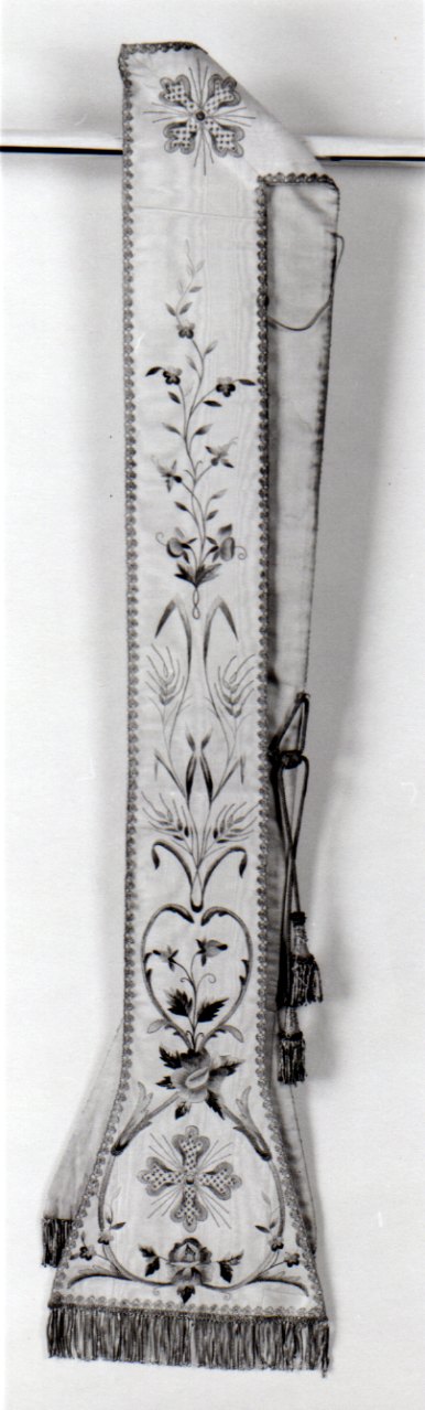 stola, opera isolata - manifattura piemontese (primo quarto sec. XX)