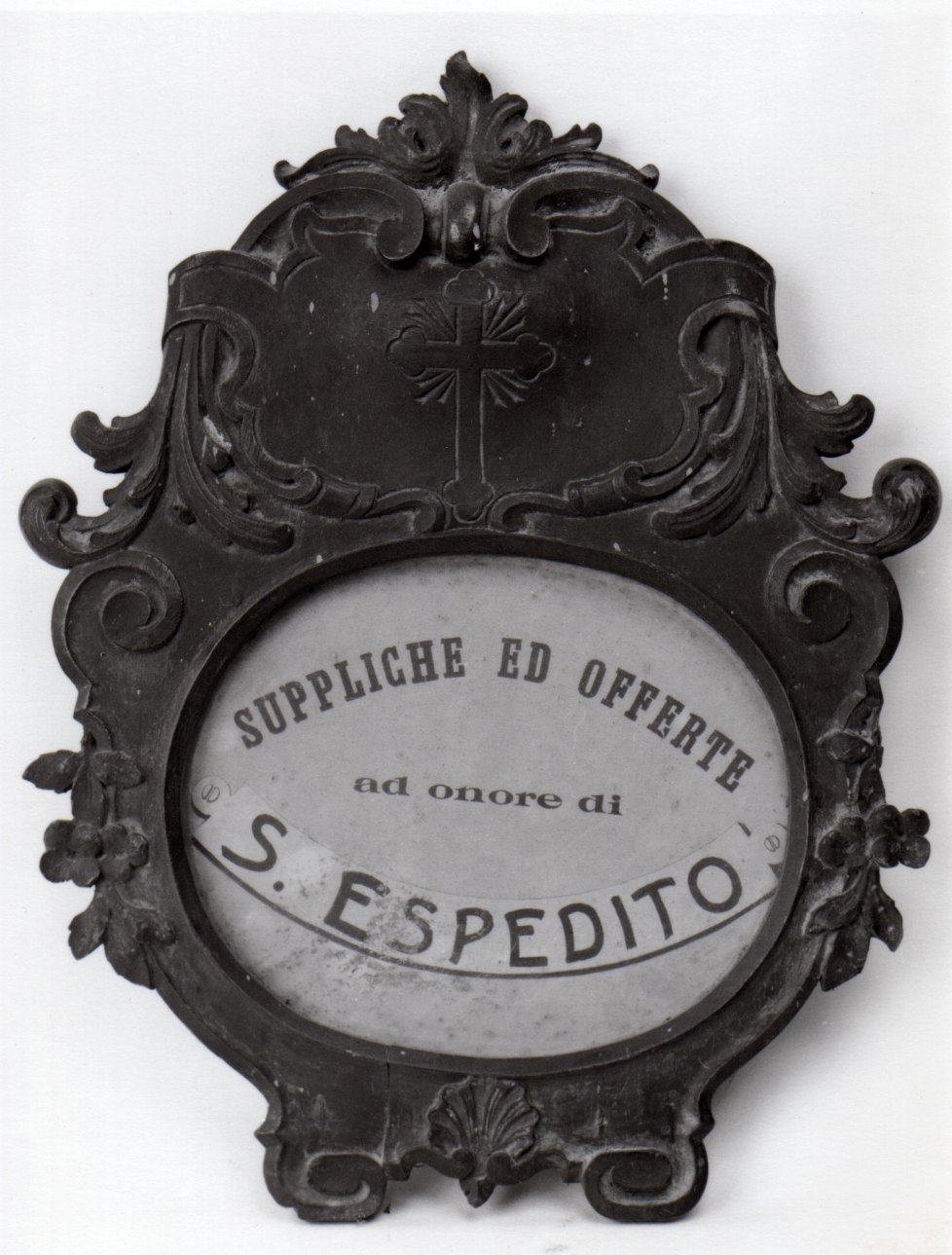 tabella, opera isolata - bottega piemontese (ultimo quarto sec. XIX)