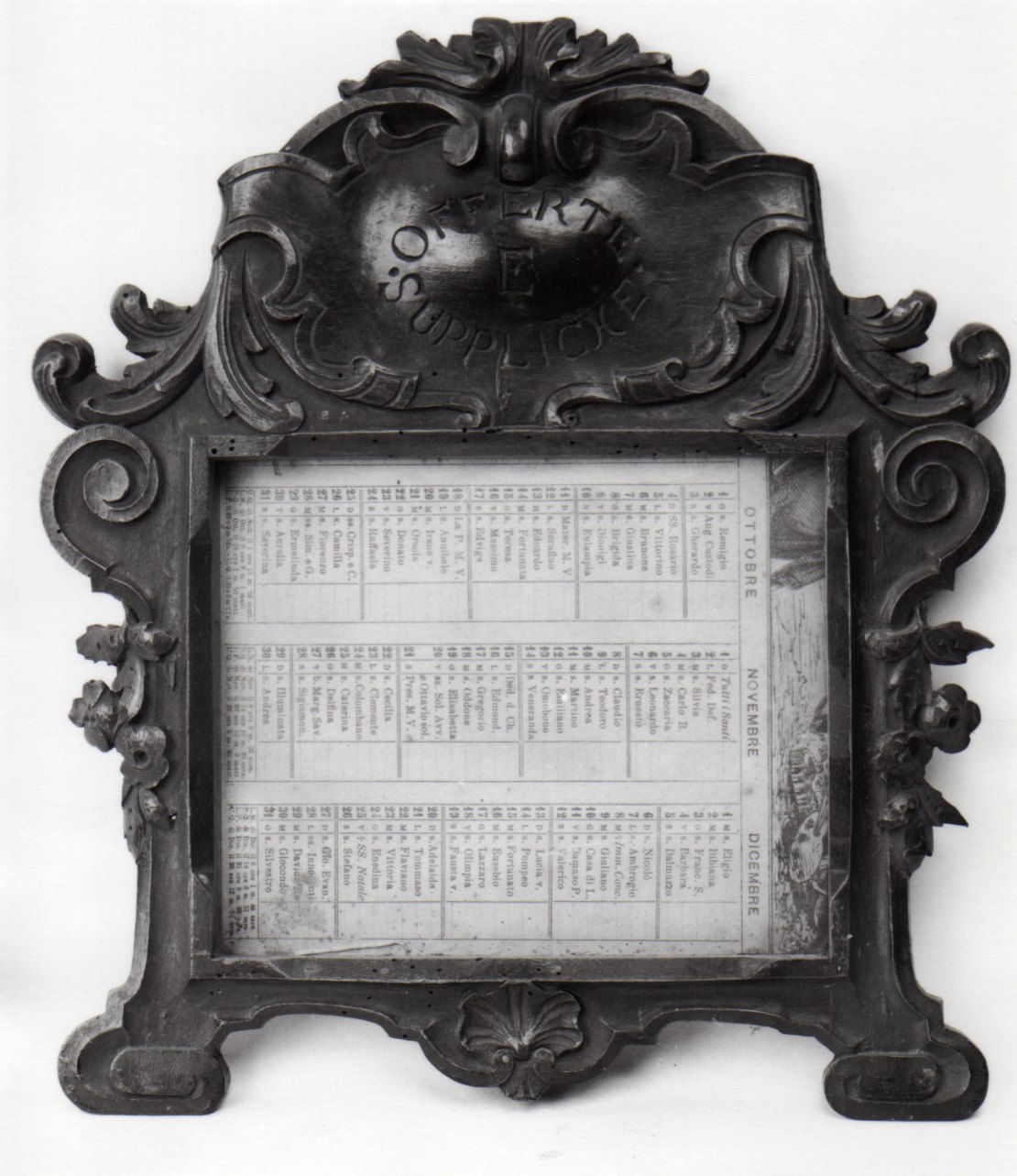 tabella, serie - bottega piemontese (ultimo quarto sec. XIX)