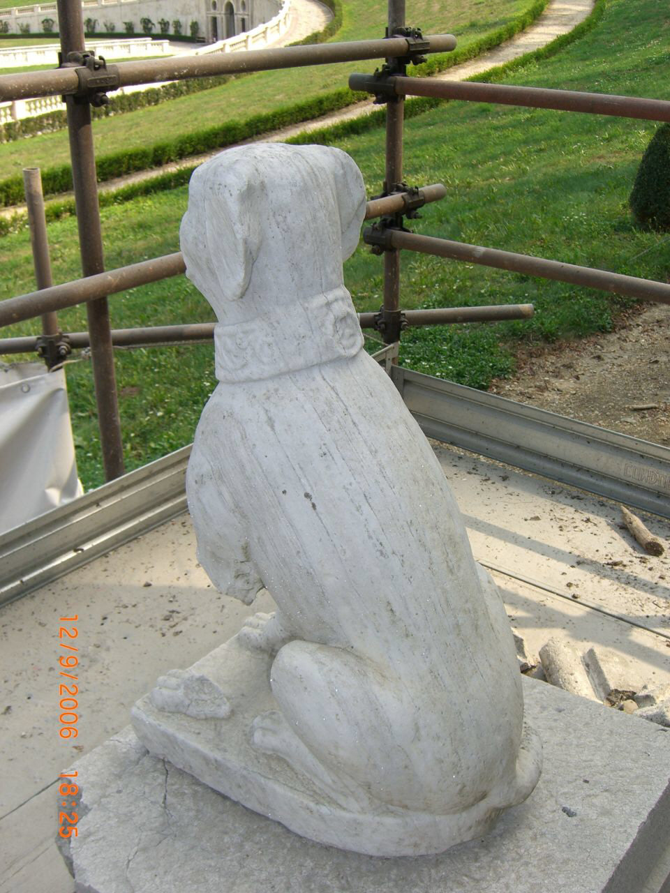 cane (scultura, elemento d'insieme) di Casella Secondo (maniera) (sec. XVII)