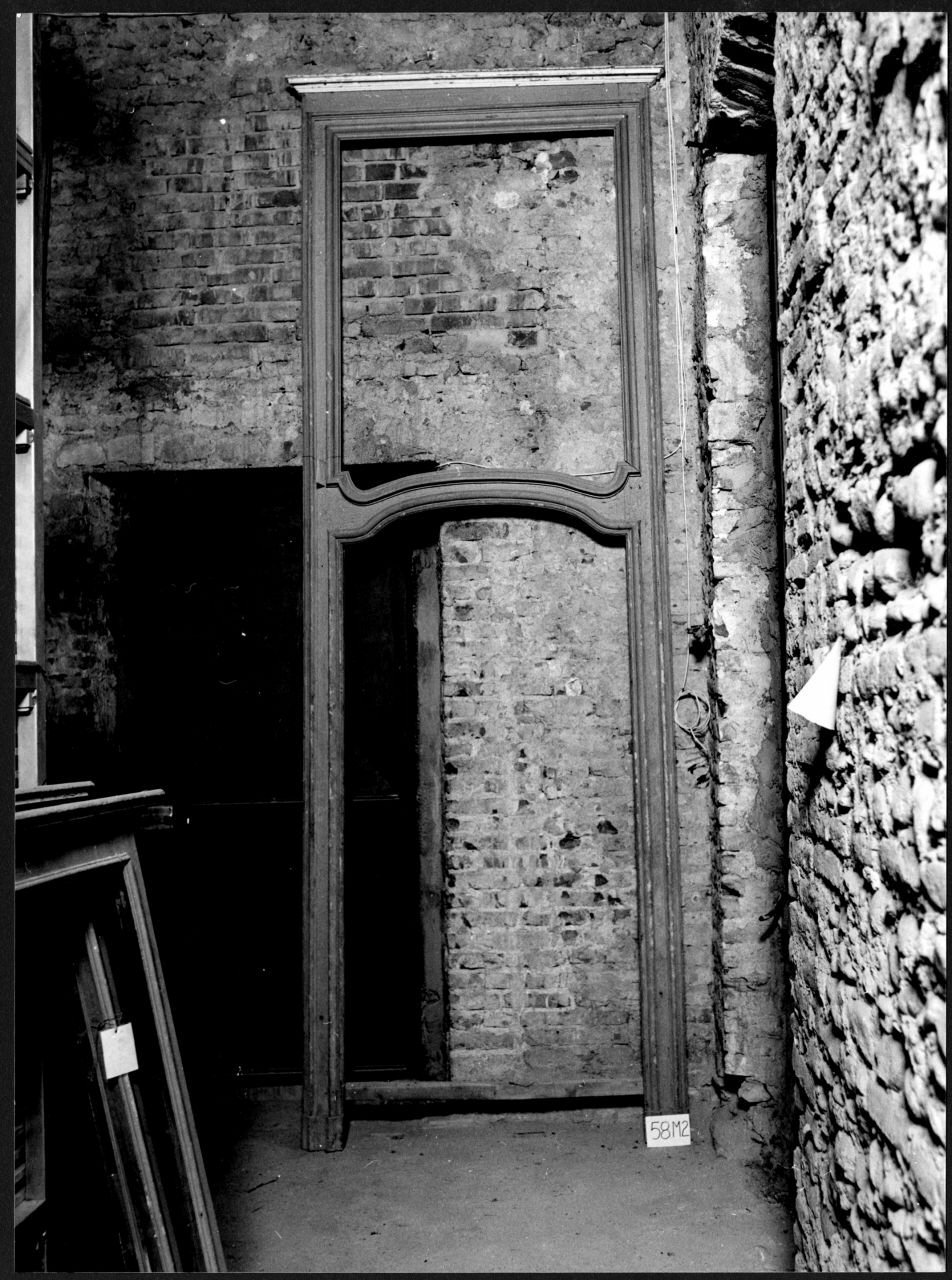 mostra di porta, opera isolata - ambito piemontese (sec. XIX)