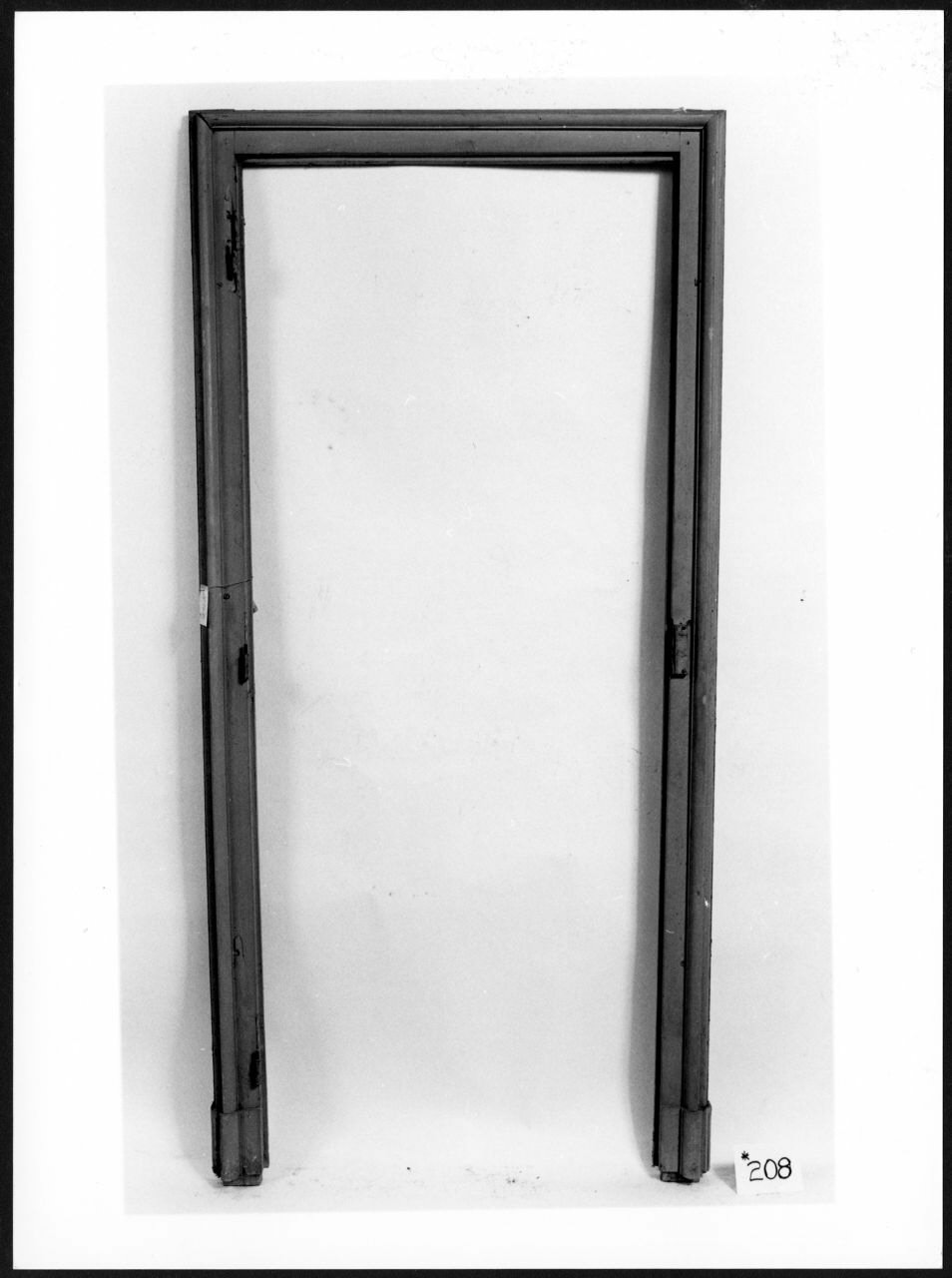 mostra di porta, opera isolata - ambito piemontese (sec. XIX)