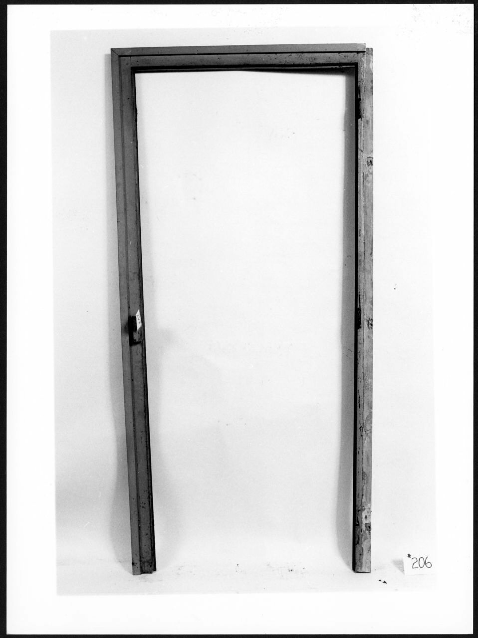 mostra di porta, opera isolata - ambito piemontese (sec. XIX)