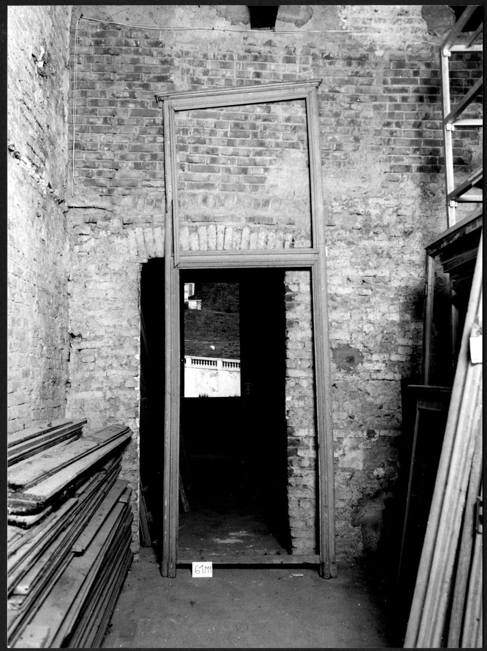 mostra di porta, opera isolata - ambito piemontese (sec. XIX)