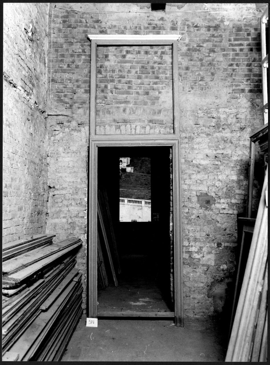 mostra di porta, opera isolata - ambito piemontese (sec. XIX)