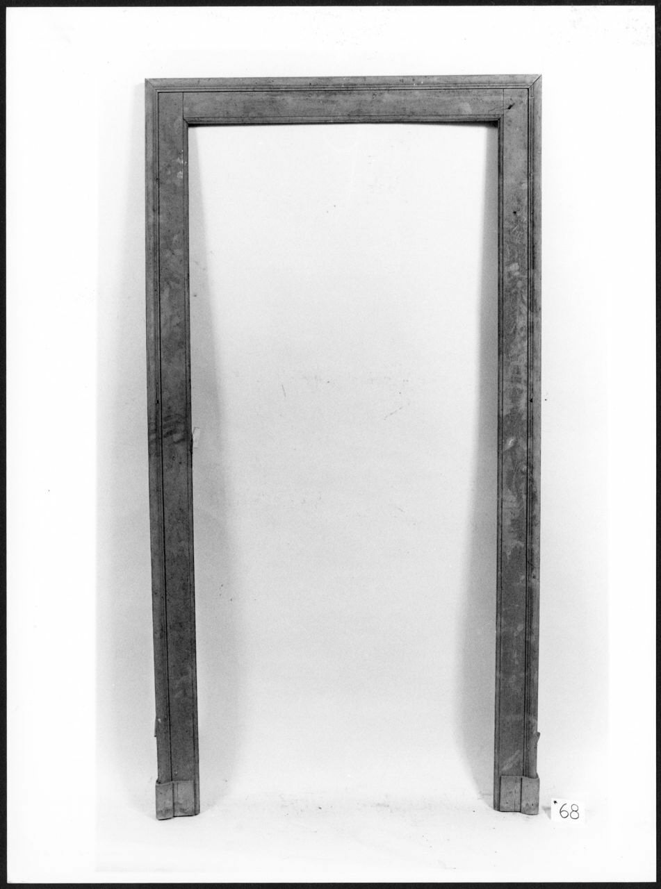 mostra di porta, opera isolata - ambito piemontese (sec. XIX)