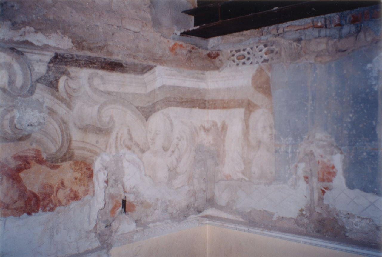 scene mitologiche e quadratura architettonica (decorazione pittorica, complesso decorativo) - ambito lombardo-luganese (sec. XVII)