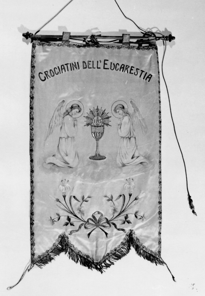 stendardo processionale, opera isolata - manifattura italiana (sec. XX)