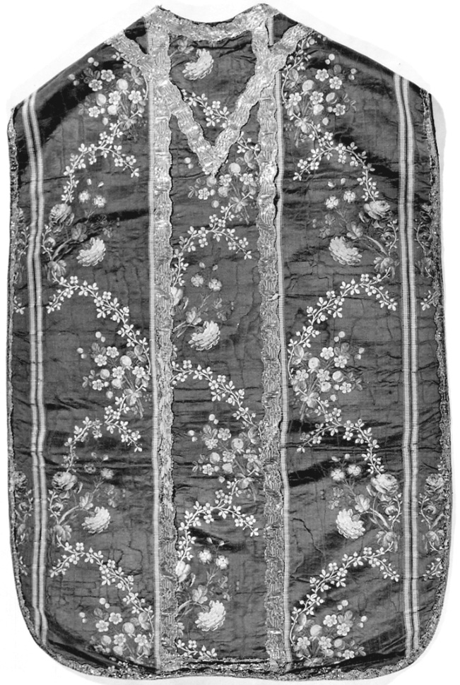 paramento liturgico, insieme - manifattura francese (sec. XVIII)