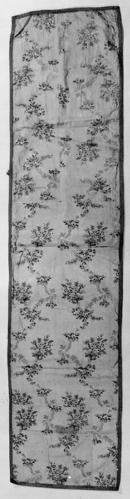 velo omerale, opera isolata - manifattura italiana, manifattura francese (terzo quarto sec. XVIII)