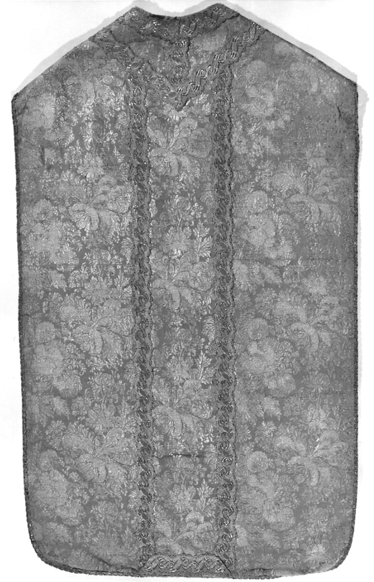 paramento liturgico, insieme - manifattura italiana, manifattura francese (metà sec. XVIII)