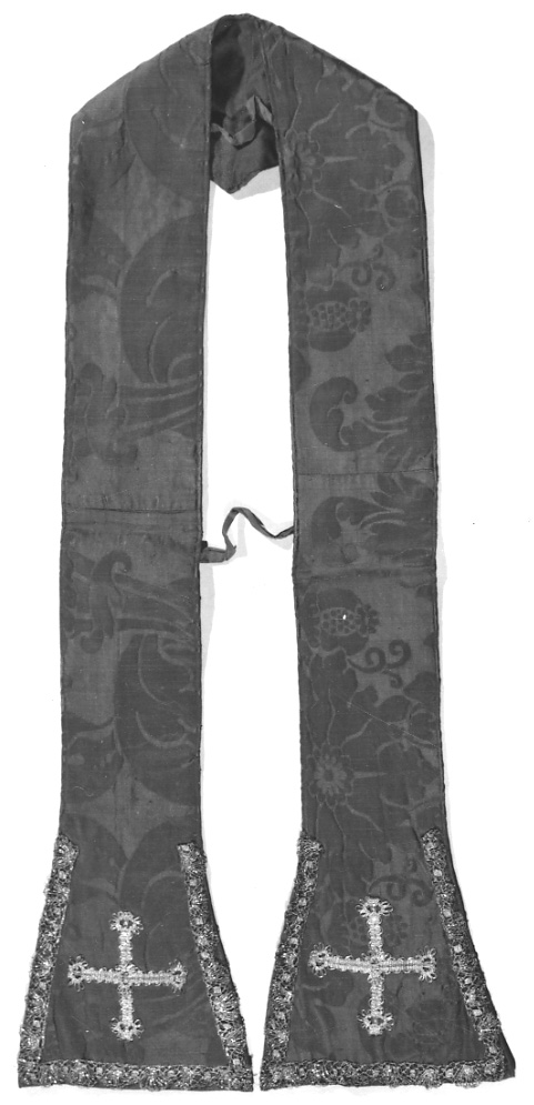 stola, opera isolata - manifattura italiana (sec. XIX)