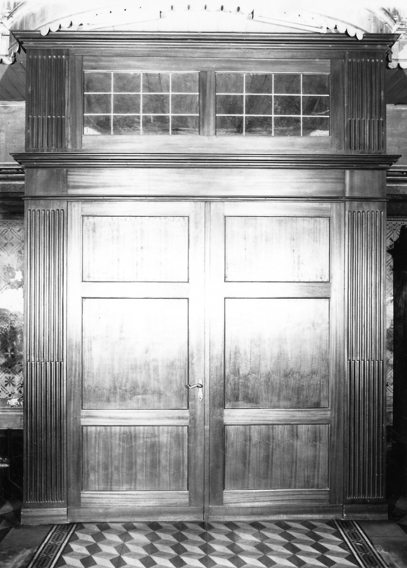 bussola, opera isolata - bottega astigiana (primo quarto sec. XX)