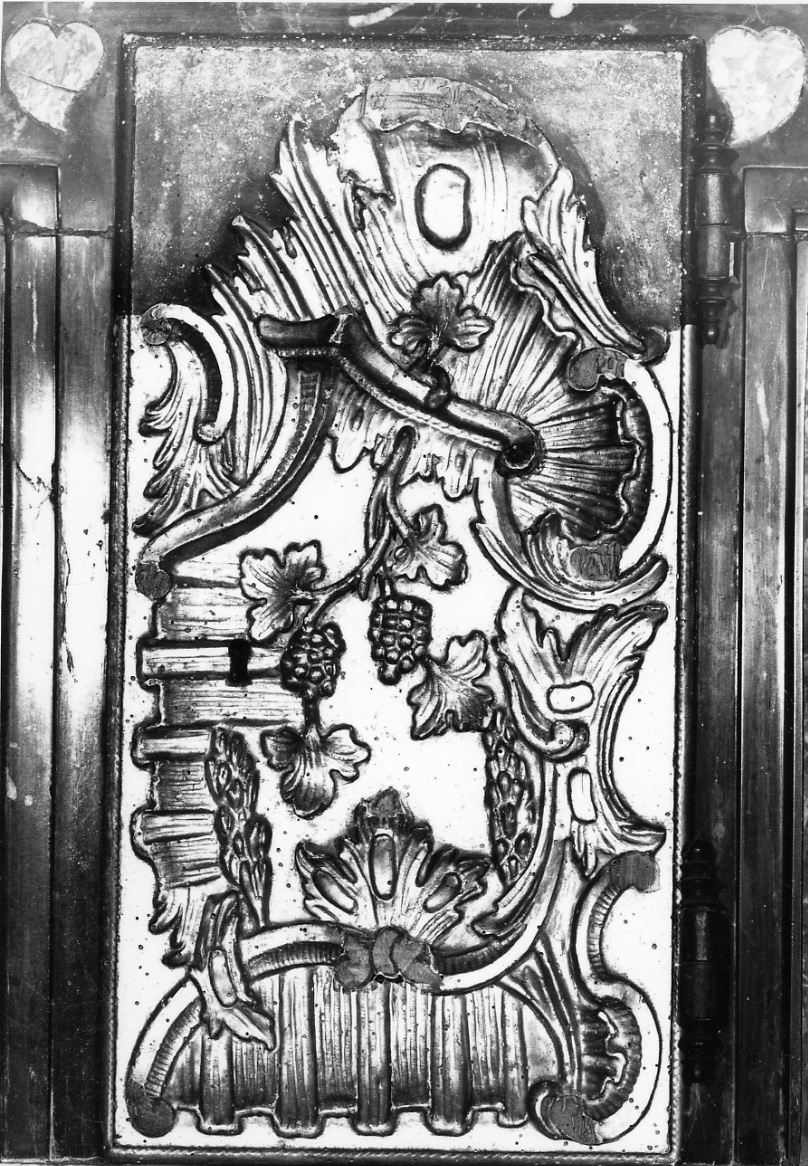 simboli eucaristici (sportello di tabernacolo, serie) - bottega astigiana (metà sec. XVIII)