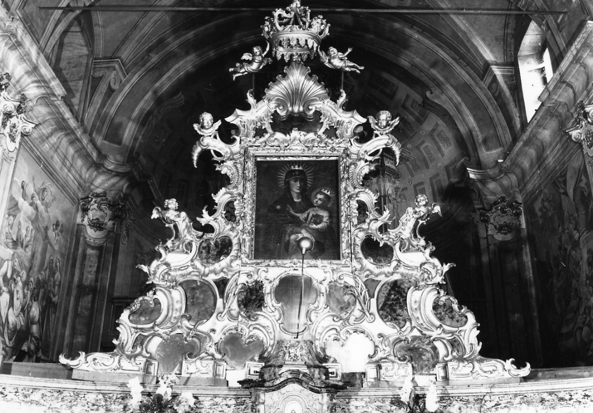 mostra d'altare, elemento d'insieme - ambito piemontese (metà sec. XVIII)