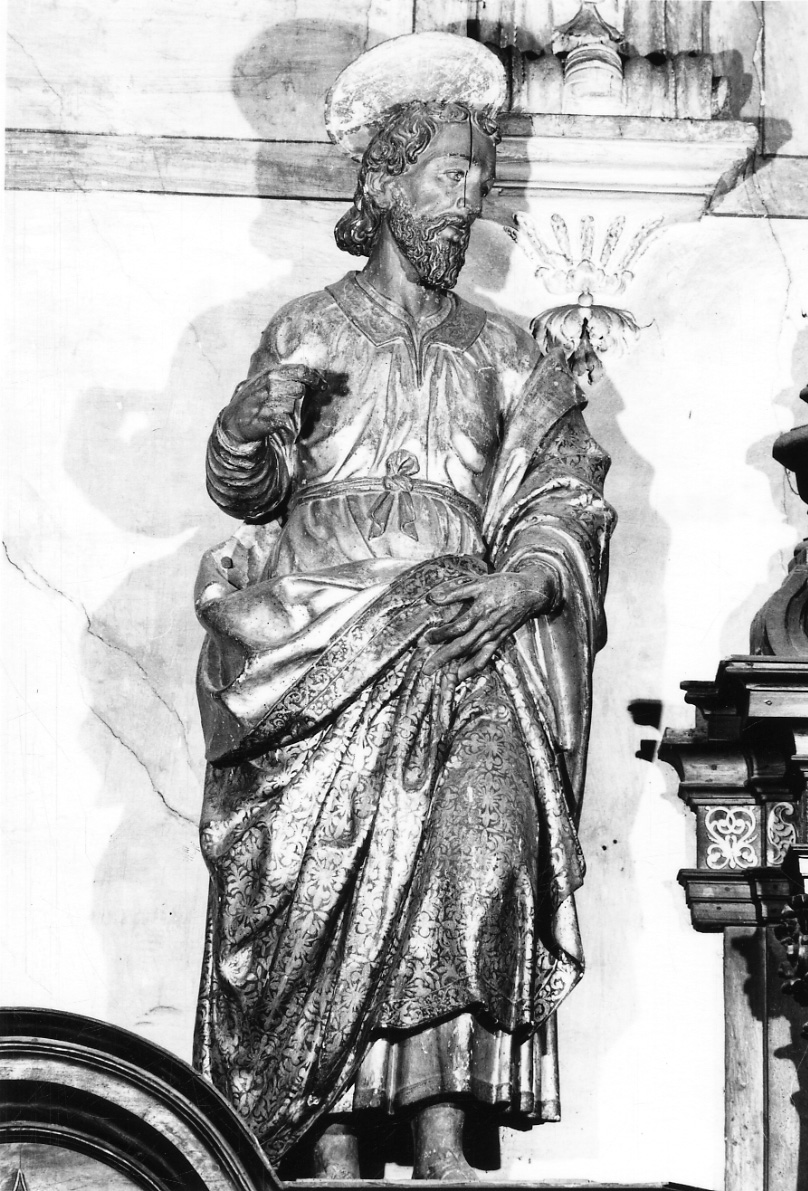 San Gioacchino (statua, opera isolata) - ambito astigiano (prima metà sec. XVII)