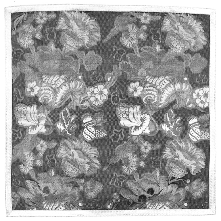 velo di calice, elemento d'insieme - manifattura piemontese (seconda metà sec. XVIII)