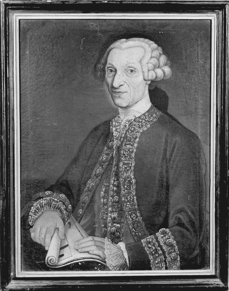 ritratto d'uomo (dipinto, opera isolata) - ambito astigiano (terzo quarto sec. XVIII)