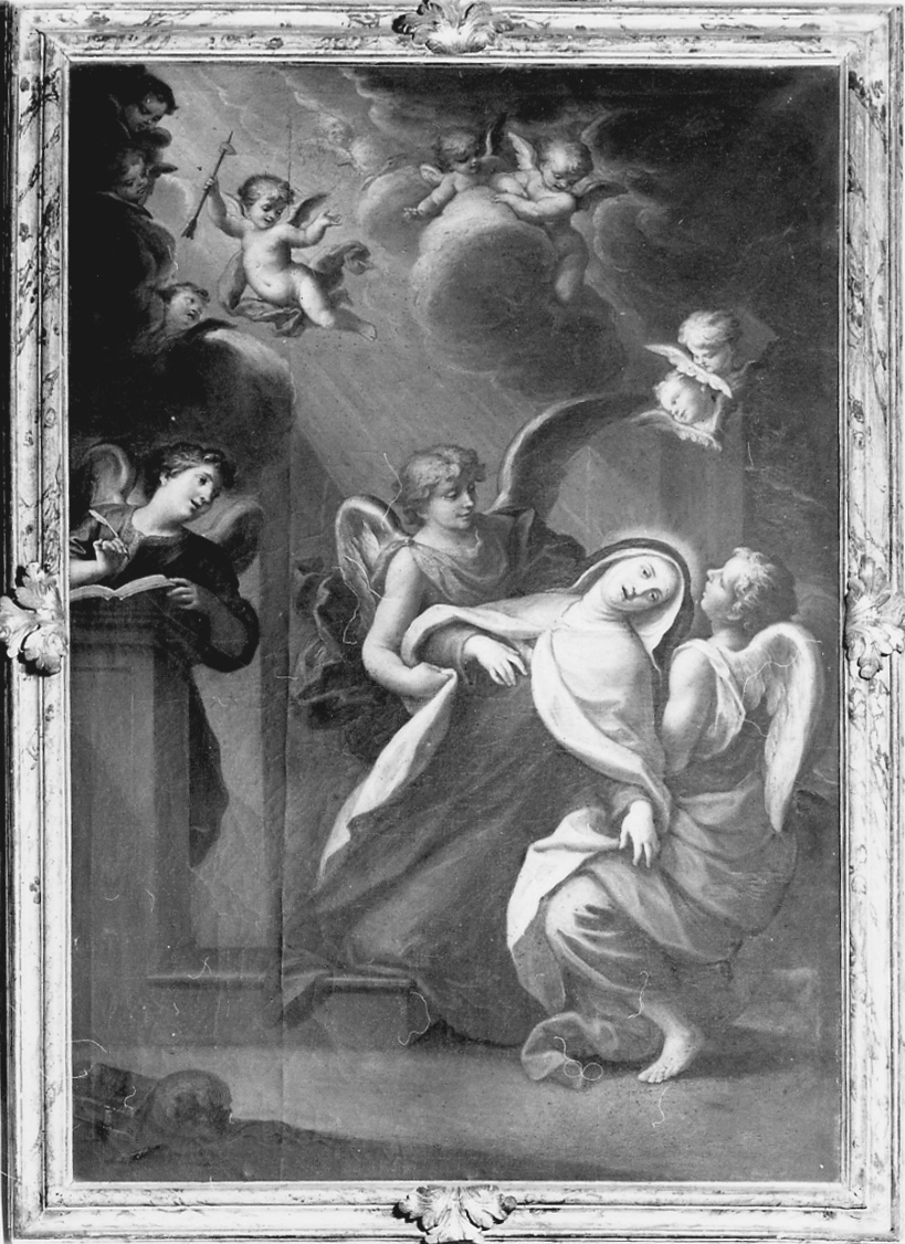 estasi di Santa Teresa d'Avila (dipinto, opera isolata) - ambito piemontese (secondo quarto sec. XVIII)