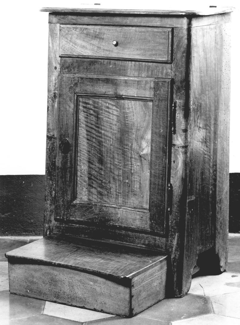 inginocchiatoio, opera isolata - bottega astigiana (sec. XIX)