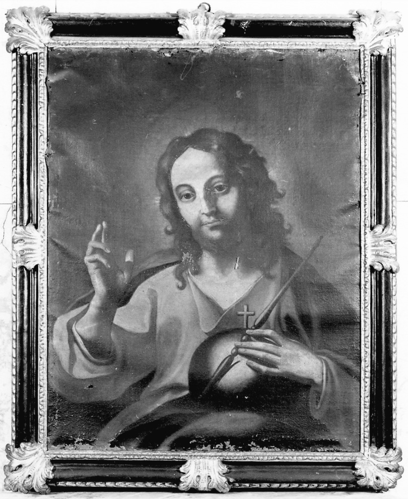 Cristo benedicente (dipinto) - ambito astigiano (fine/inizio secc. XVII/ XVIII)