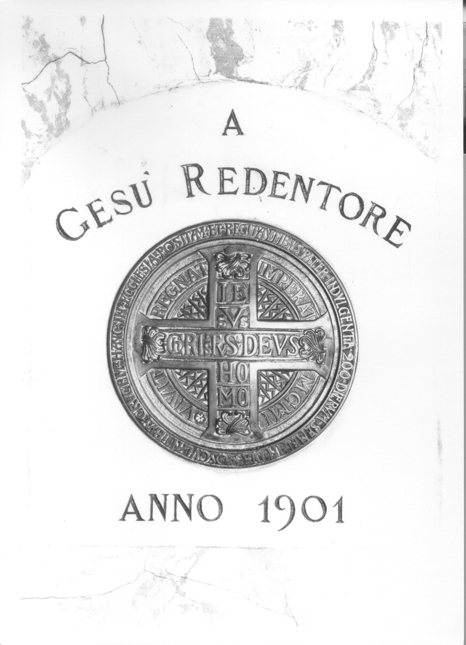 croce, opera isolata - produzione piemontese (sec. XX)