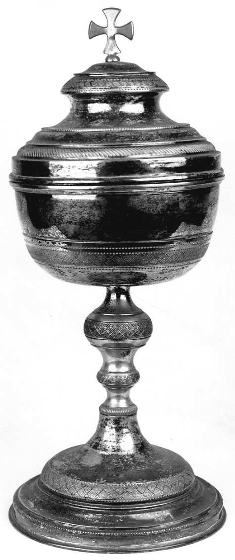 pisside, opera isolata - ambito piemontese (secc. XVIII/ XIX)