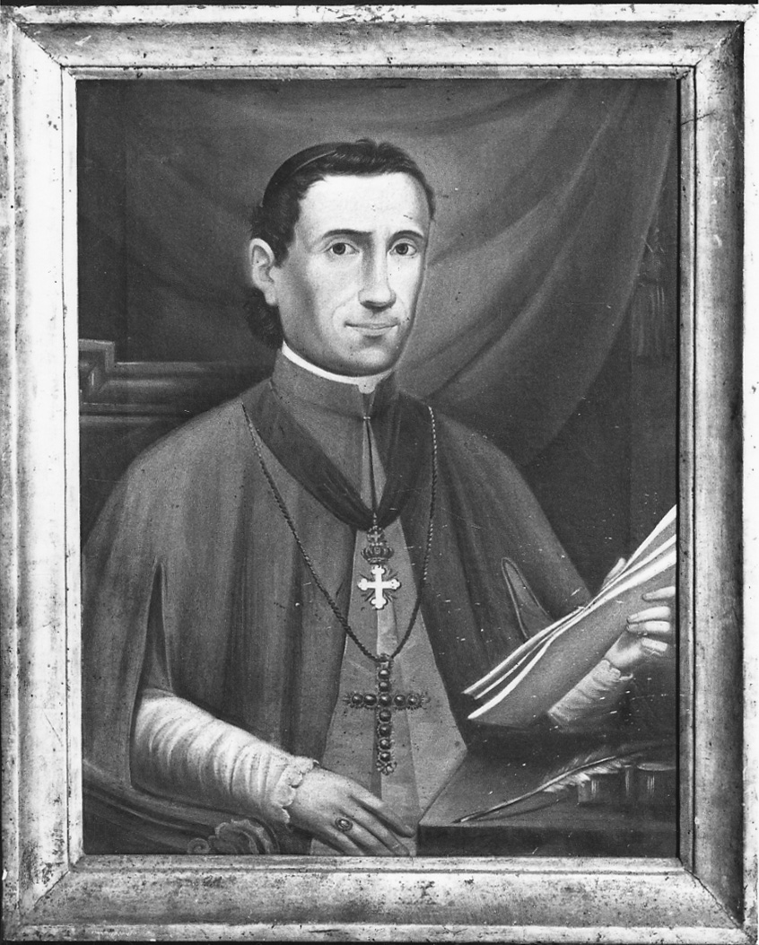 ritratto del vescovo Filippo Artico (dipinto, opera isolata) - ambito astigiano (sec. XIX)