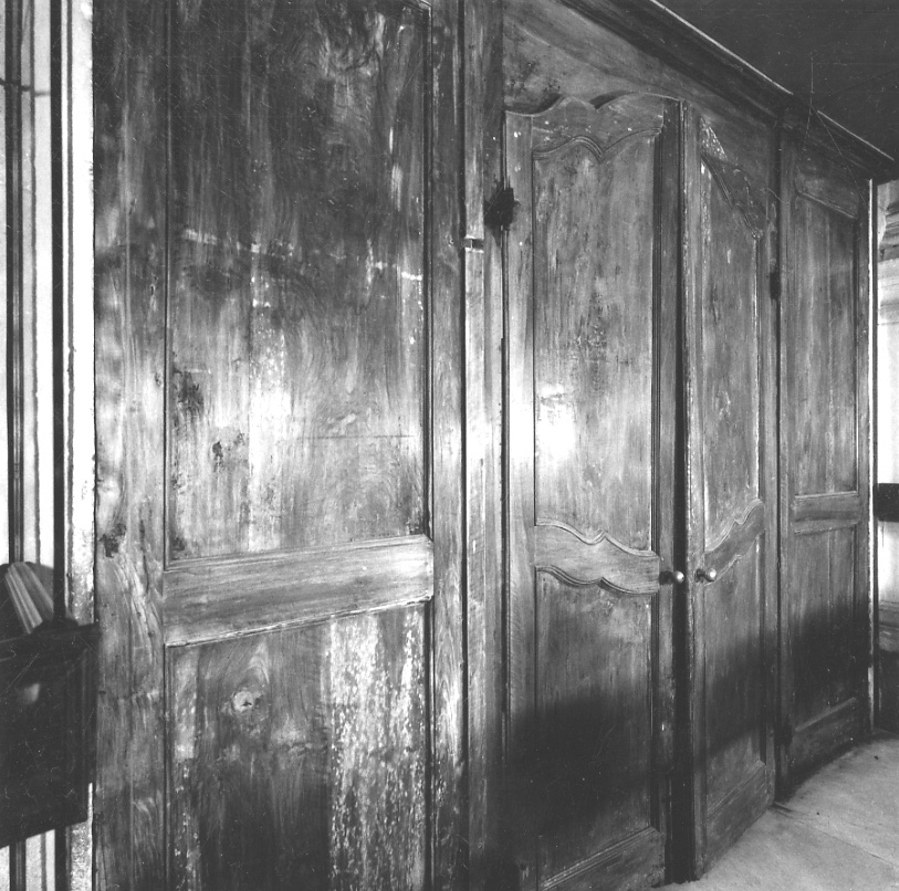 bussola d'ingresso, opera isolata - ambito piemontese (sec. XIX)