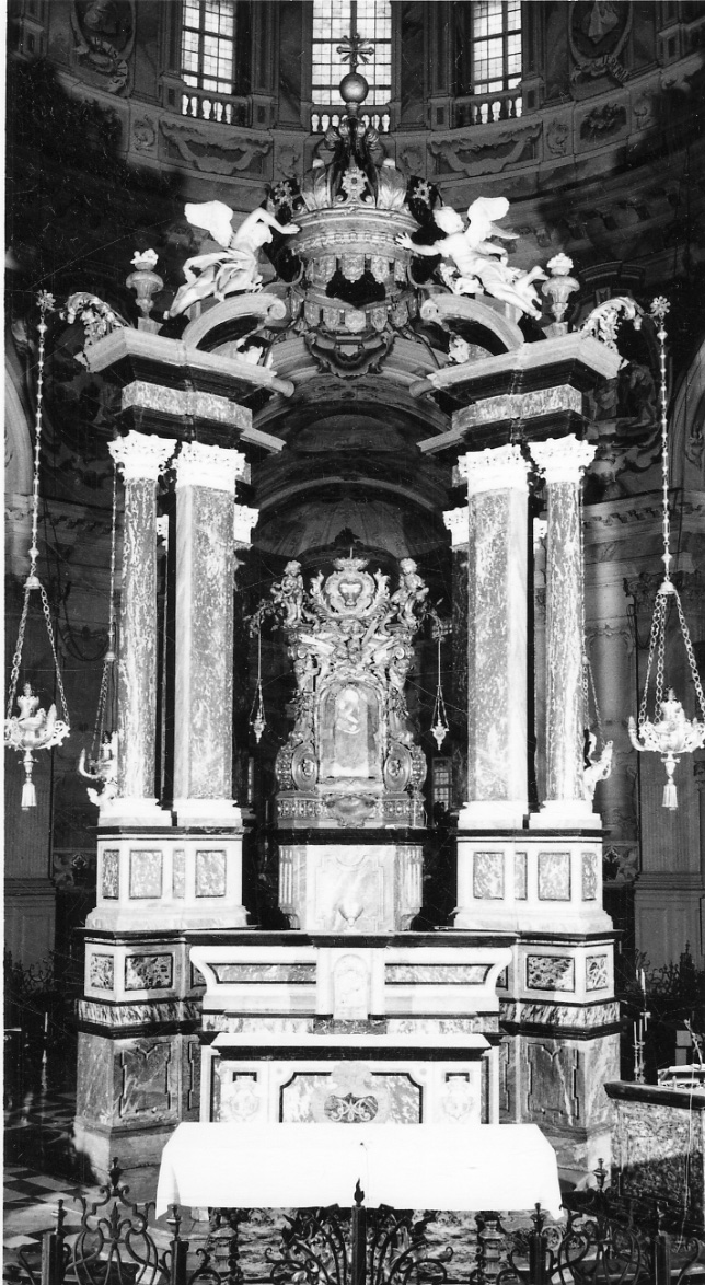 altare, opera isolata di Gallo Francesco (metà sec. XVIII)