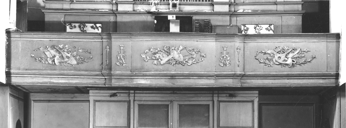 strumenti musicali (cantoria, opera isolata) di Battaglieri Enrico (sec. XIX)