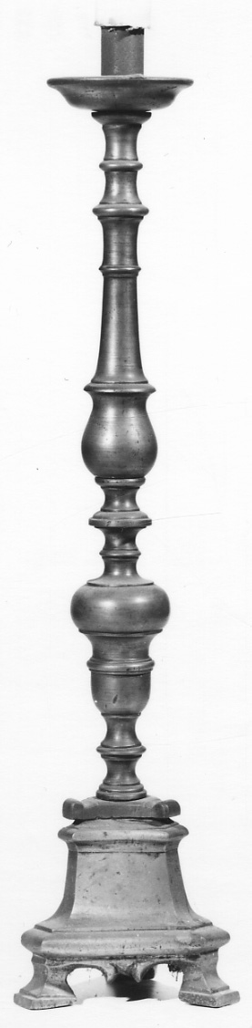 candeliere, opera isolata - produzione italiana (prima metà sec. XX)