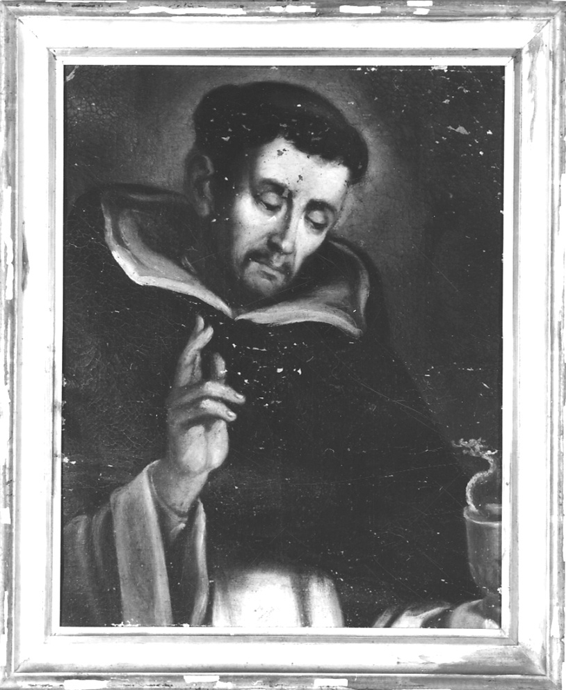 Santo domenicano (dipinto, opera isolata) - ambito piemontese (prima metà sec. XVIII)