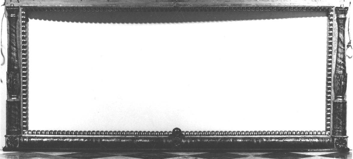 cornice, opera isolata - bottega cebana, bottega monregalese (fine/inizio secc. XIX/ XX)