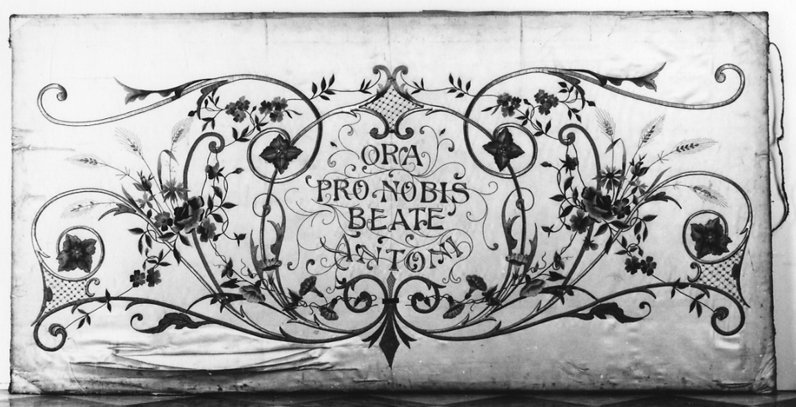 paliotto, opera isolata - manifattura piemontese (fine/inizio secc. XIX/ XX)