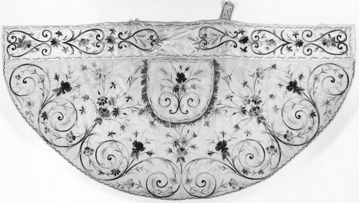 paramento liturgico, insieme - manifattura piemontese (ultimo quarto sec. XIX)