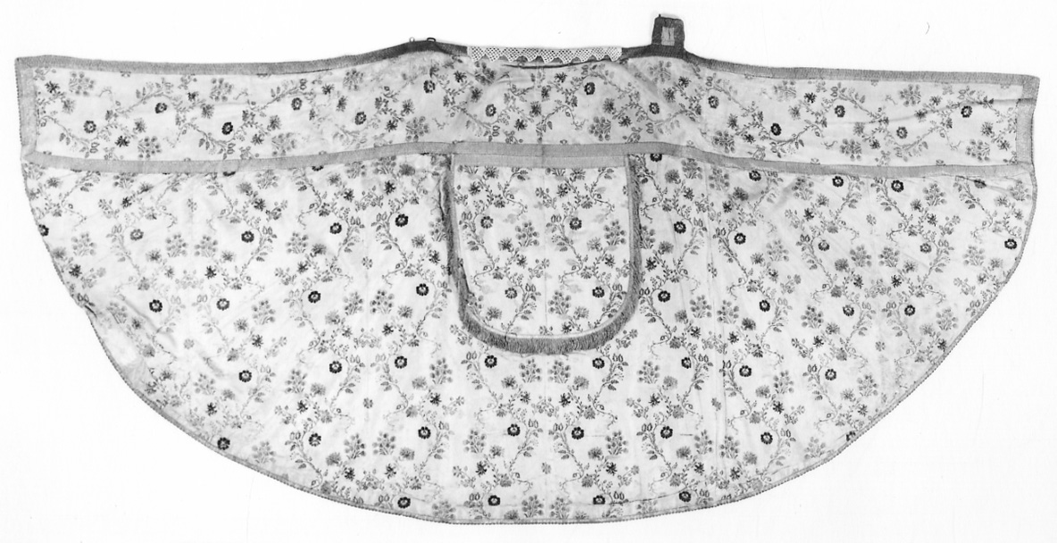 piviale, opera isolata - manifattura italiana (sec. XIX)